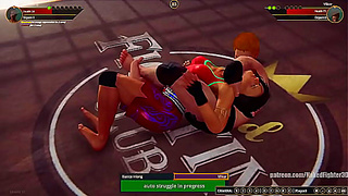 Bianca Iniong VS Terms (Naked Fighter 3D)