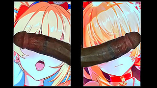 Tributes and Hentai of Genshin characters Barbara and Yoimiya