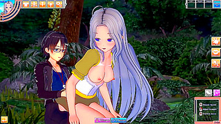 Ellie The Hentai Sorceress Casts A Spell On Guy's Cock