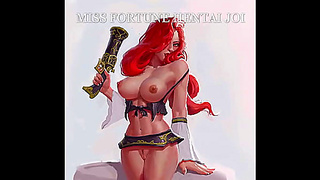MISS FORTUNE HENTAI JOI PT BR (Assplay'Femdom'Humiliation'Painplay and CEI) LEVEL: HEAVY