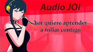 Audio JOI hentai'Yor wants to have sex with you