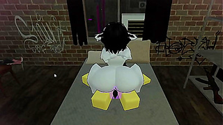 FUCKING A COW THAT I FOUND IN A CONDO (1 Roblox Condos)