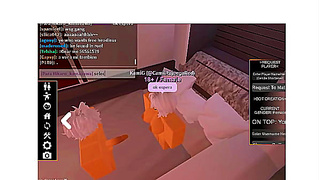 This guy fucked me hard until I was full (Roblox sex)