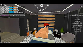Fucking a cute Roblox bitch in a condo