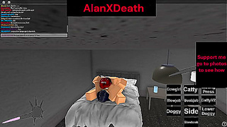 she was enjoying it but the game got banned in roblox