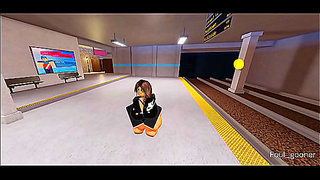 Roblox bitch fucked by 3 noobs