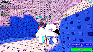 Dumb furry gets fucked in a Roblox condo