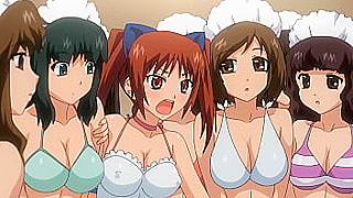 Teen Orgy at the Public Pool! Hentai Action Packed [Subtitled]