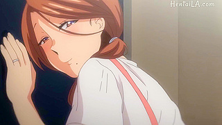 Horny MILF seduces innocent student for wild pleasure session with toys