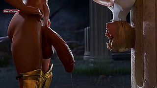 Fantastic Shemale fucks Girl - 3D Futanari Hentai Animated Video