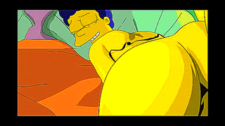 Marge Simpsons Steamy Night Out – A Forbidden Erotic Adventure