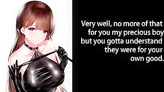 Seductive MILF FayGrey dominates with femdom JOI, CEI for sissy pleasure fans.