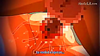 Cute Anime Babe Sucks Big Dick & Gets Anal Creampie In Cowgirl Style