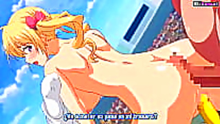 Japanese Sub Hentai Dildo Anal Sex & Double Penetration Orgasm Fantasy