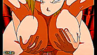 Dragon Ball Android 18 Gets Horny Hentai Action With Her Lover