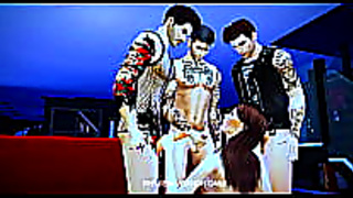 Anime Orgy Heaven Group Sex Party With Pussy-Licking & Gangbang Fun In 3D Bazory World