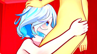 Nude Jessie Gets Anal Sex in Hentai Cowgirl Style for Intense Pleasure