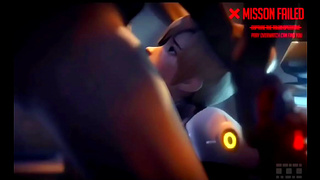 Seductive Anime Witch Enchants Player for Intense Magical Blowjob Orgasm