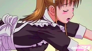 Hentai Game Doujin Ecchi Scene With Silently Whispering Erotic Pleasure Moments