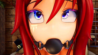Noel's Erotic Fantasies Maid Seduction & Boobie Action in Anime Delight
